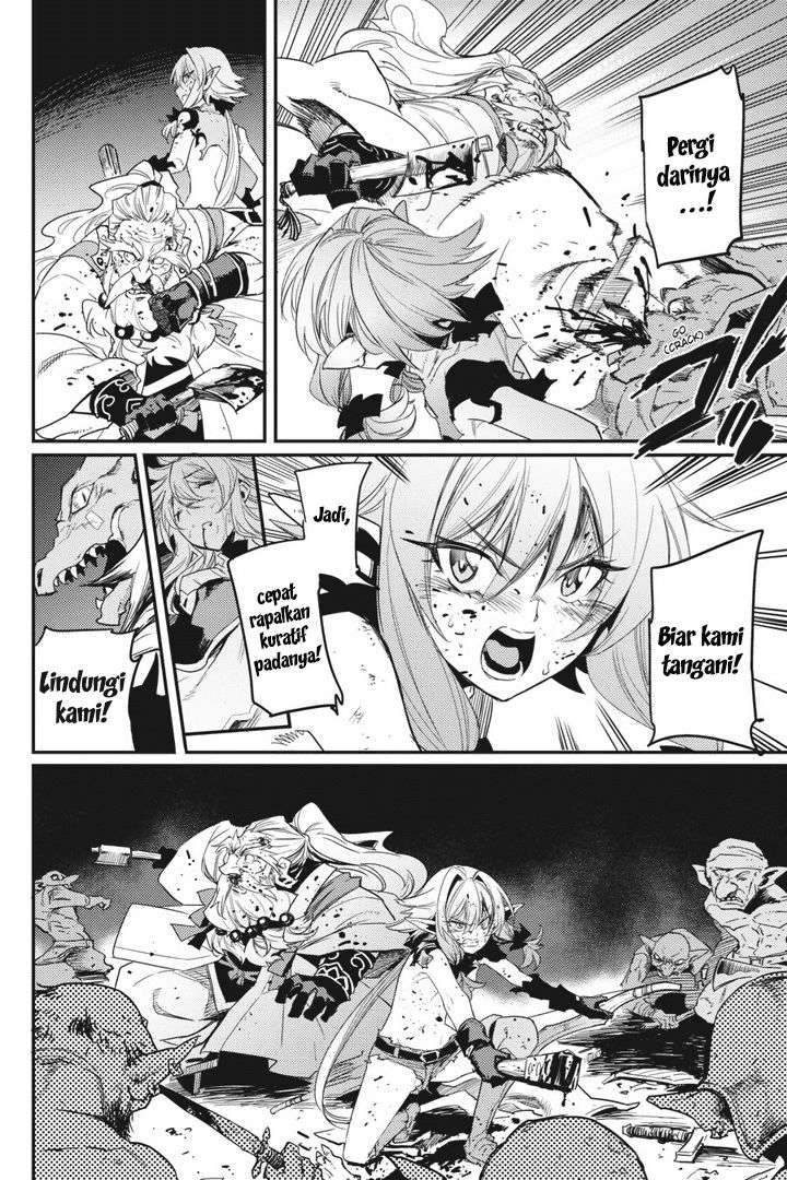 Halaman 15 dari Goblin Slayer Chapter 23