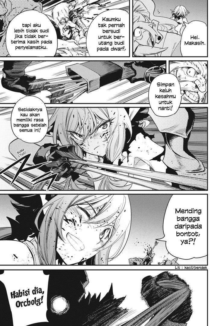 Halaman 16 dari Goblin Slayer Chapter 23