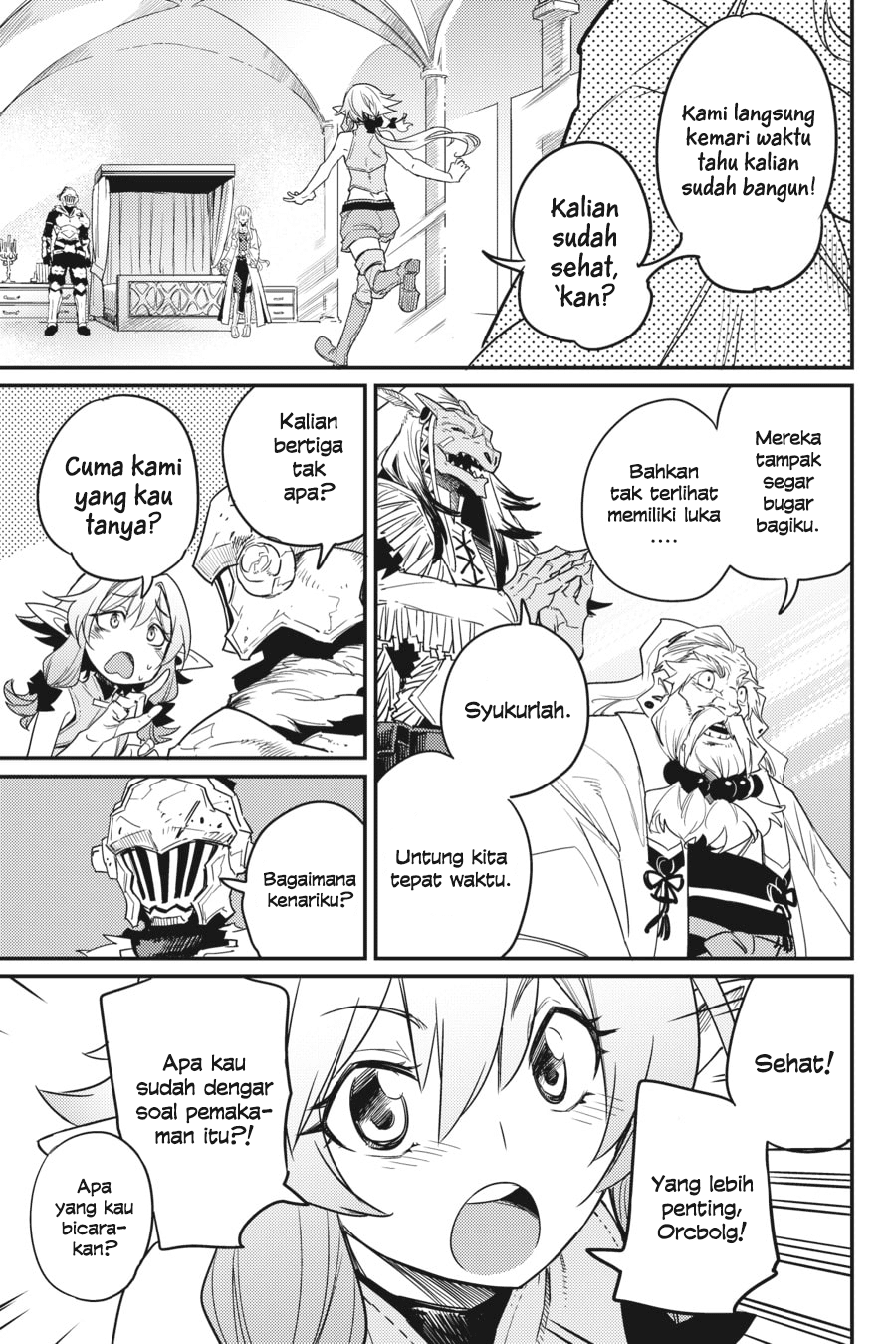 Halaman 22 dari Goblin Slayer Chapter 24