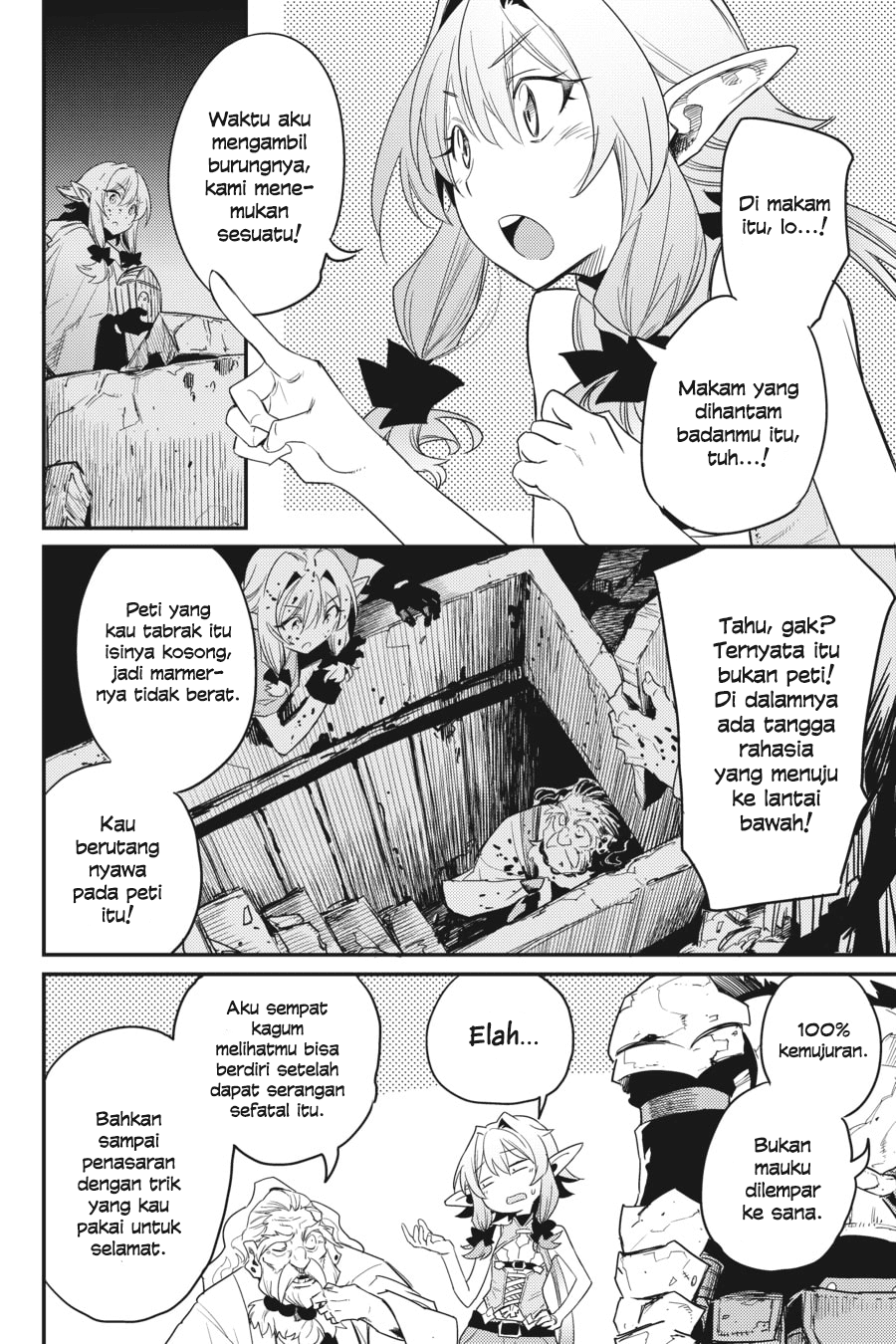 Halaman 23 dari Goblin Slayer Chapter 24