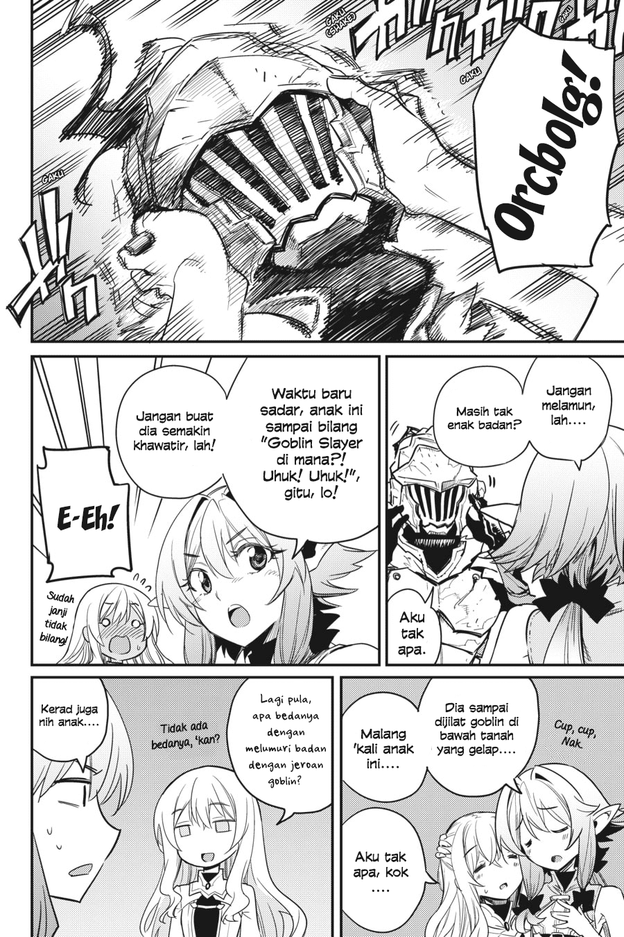 Halaman 25 dari Goblin Slayer Chapter 24