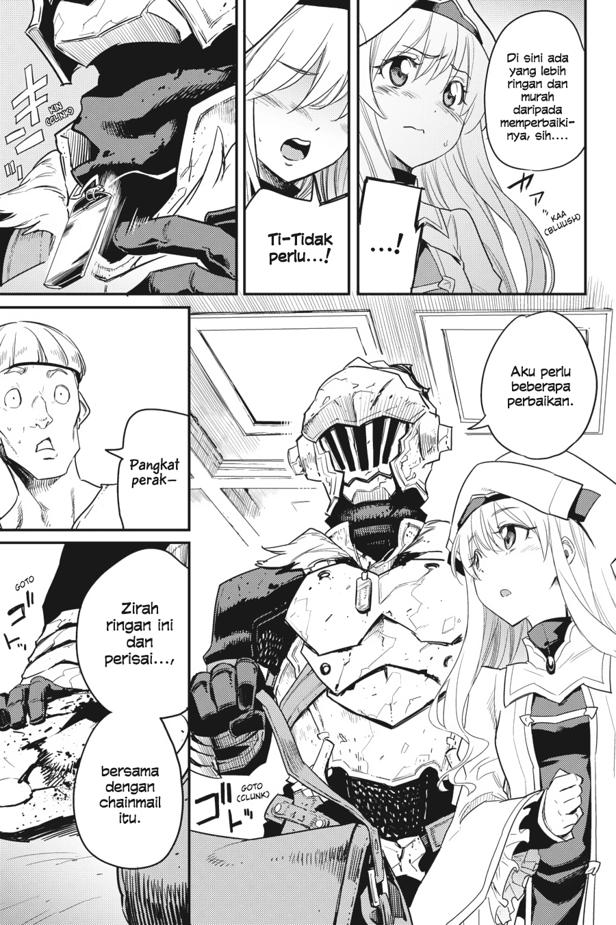 Halaman 10 dari Goblin Slayer Chapter 25