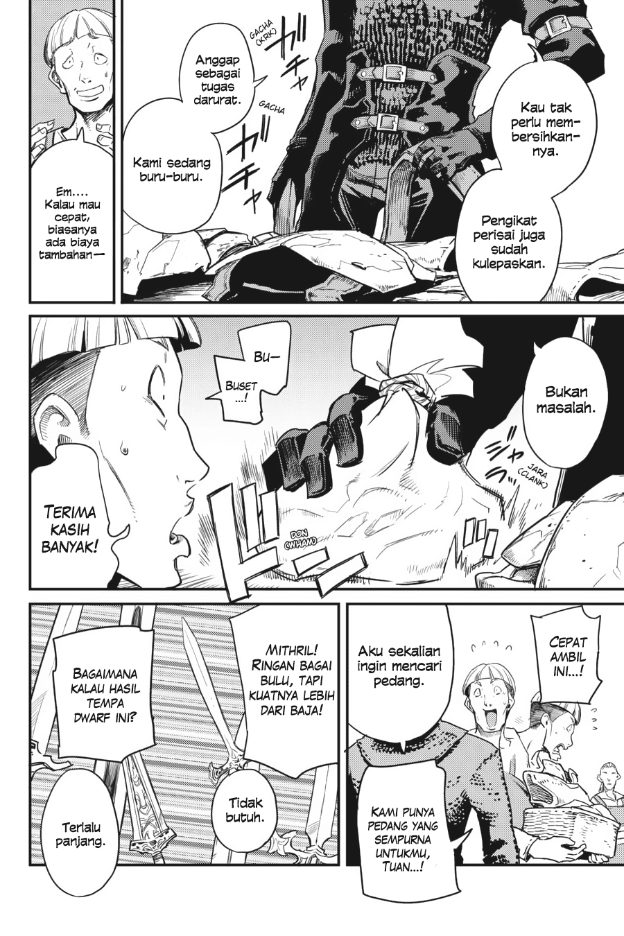Halaman 11 dari Goblin Slayer Chapter 25