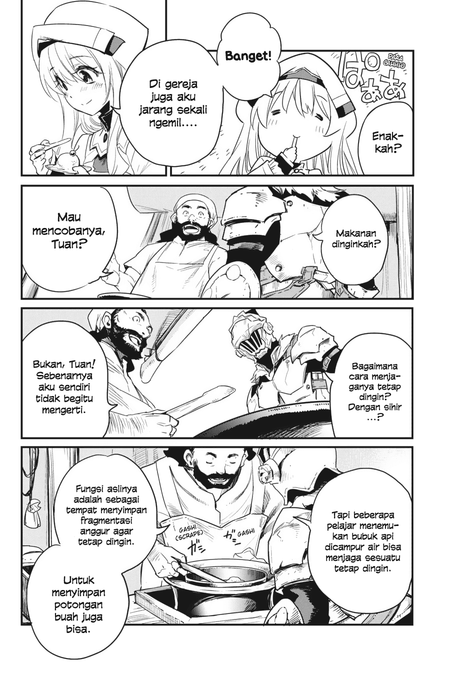 Halaman 15 dari Goblin Slayer Chapter 25