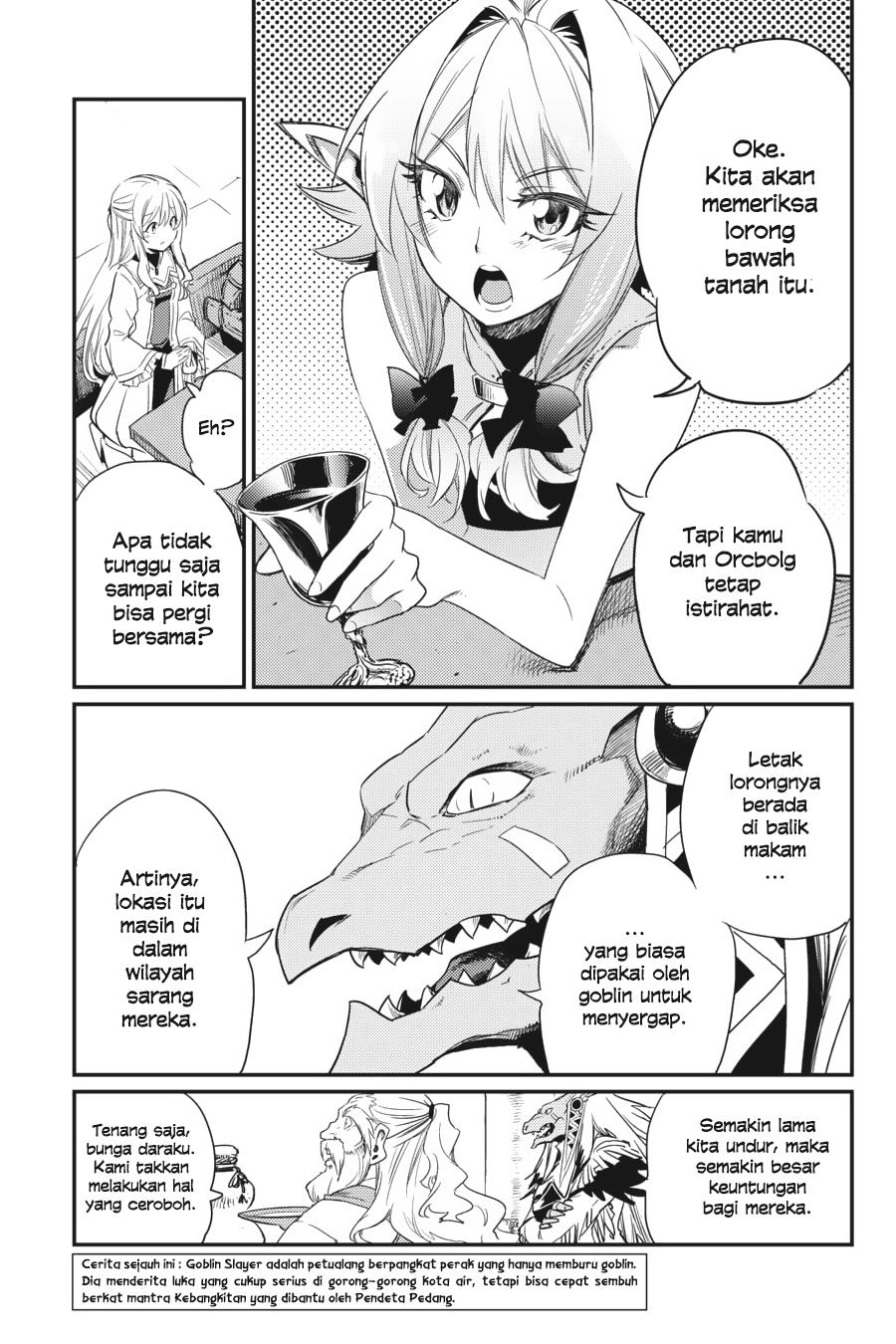 Halaman 2 dari Goblin Slayer Chapter 25