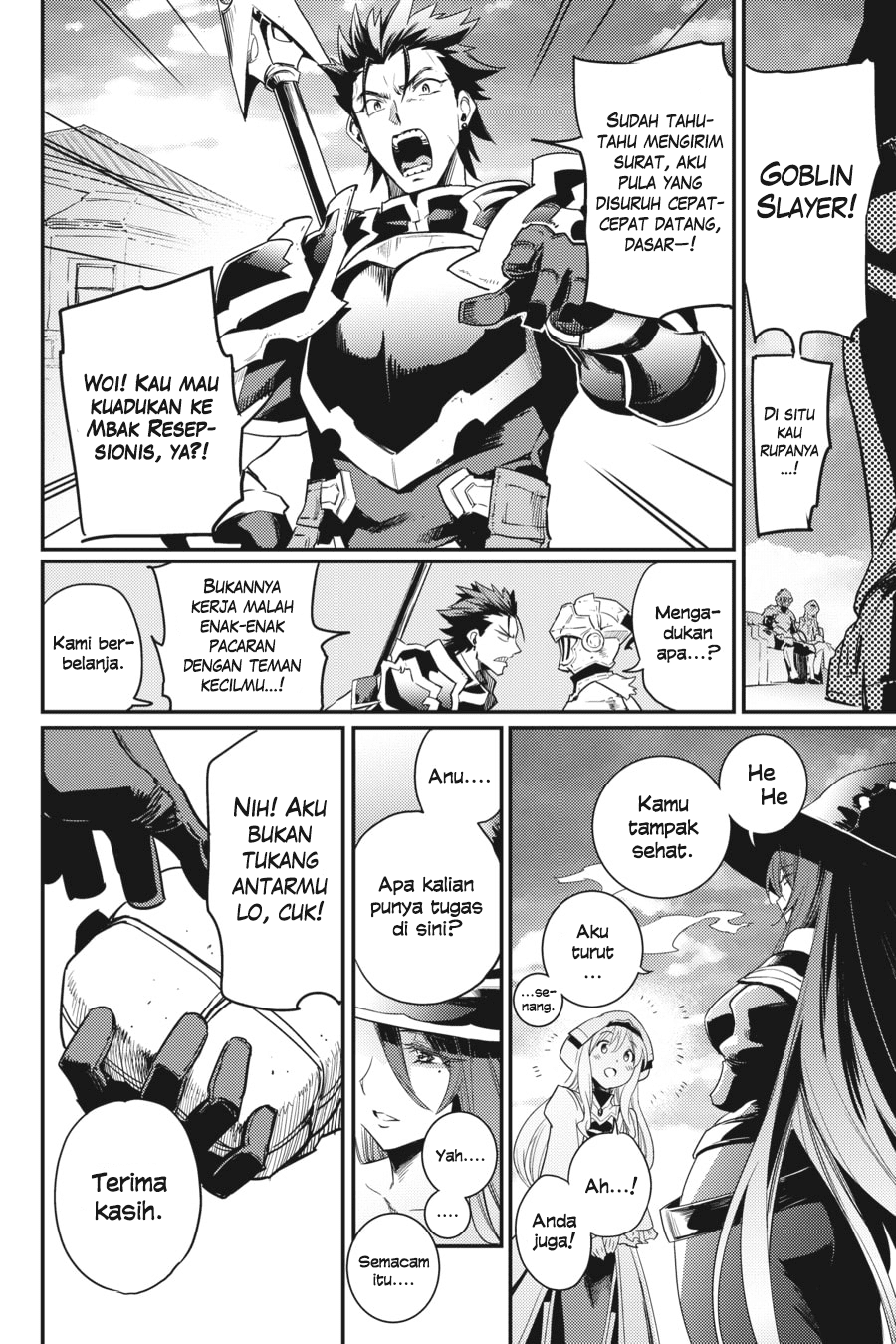 Halaman 21 dari Goblin Slayer Chapter 25