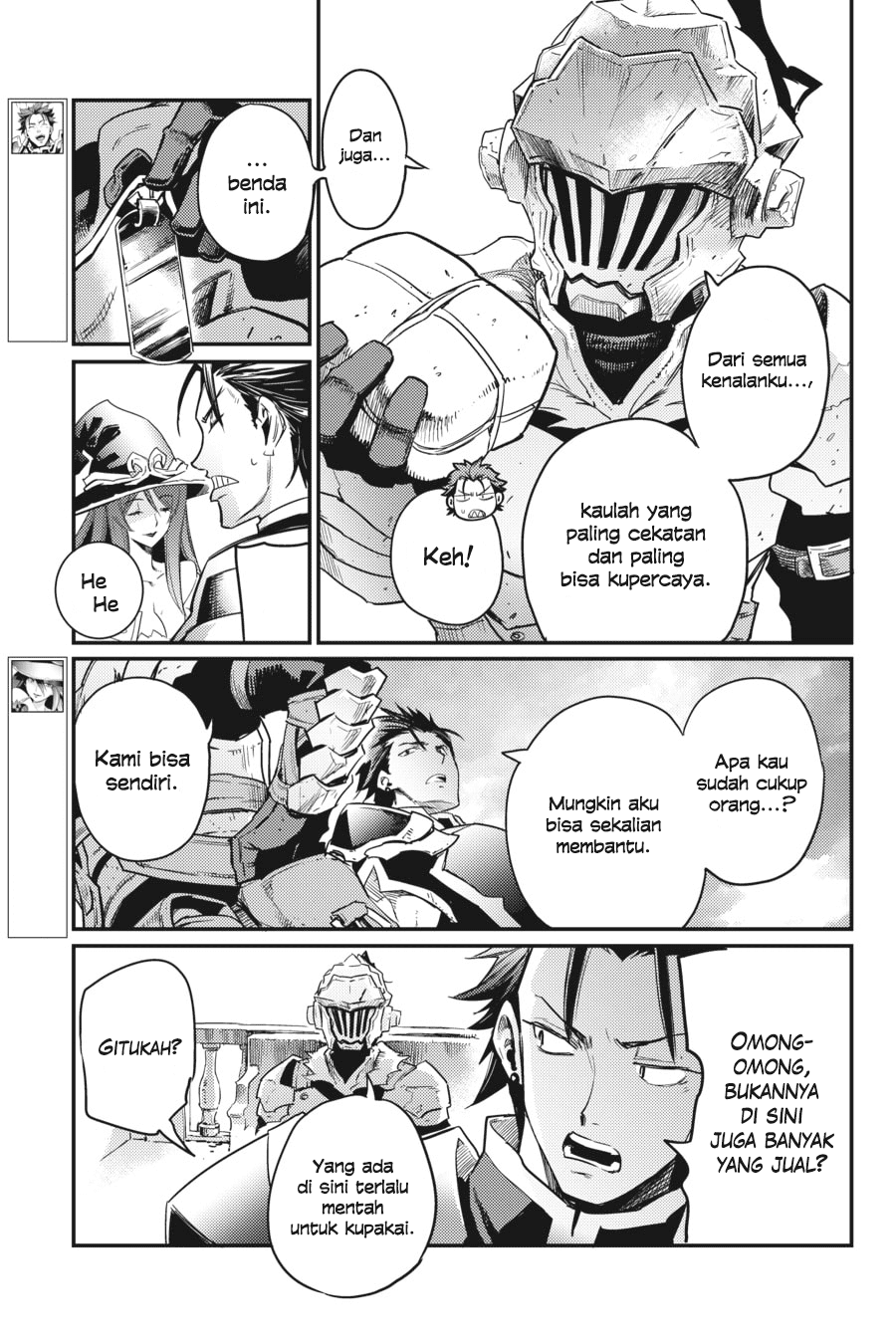 Halaman 22 dari Goblin Slayer Chapter 25