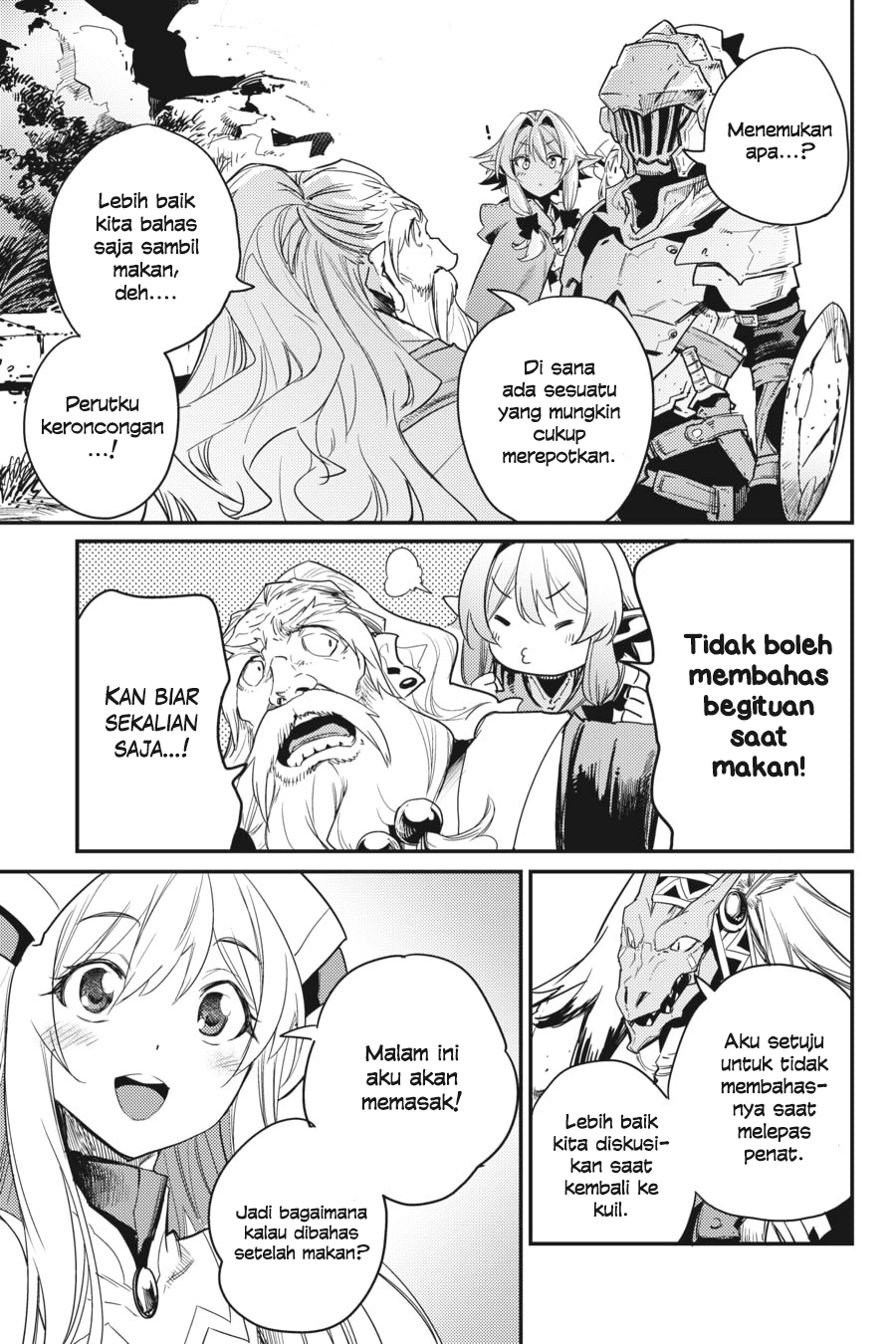 Halaman 24 dari Goblin Slayer Chapter 25