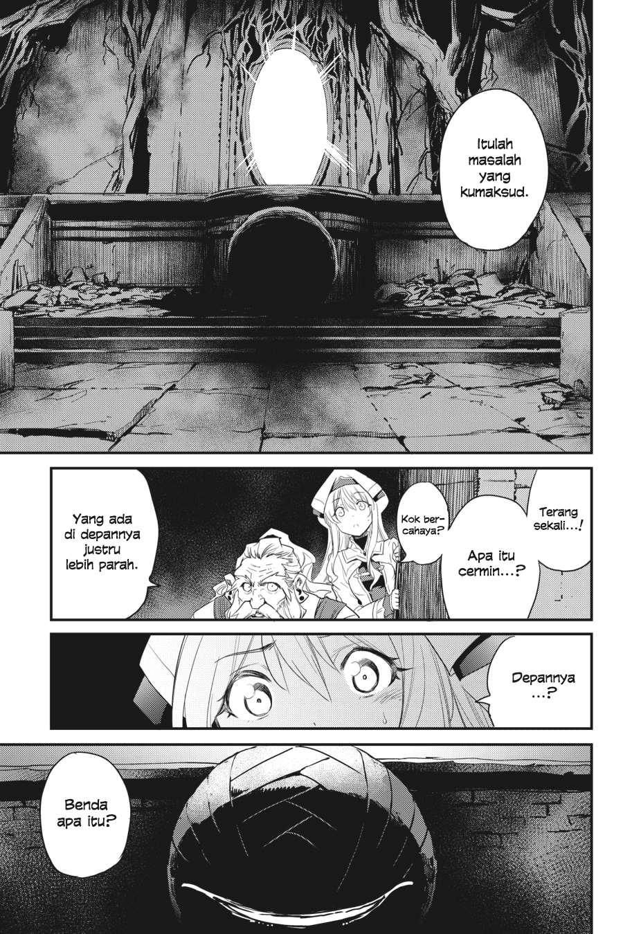 Halaman 28 dari Goblin Slayer Chapter 25