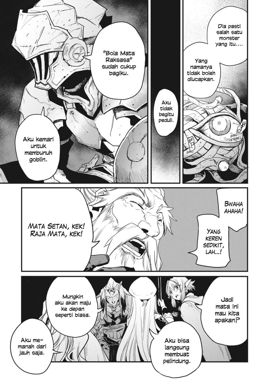 Halaman 30 dari Goblin Slayer Chapter 25