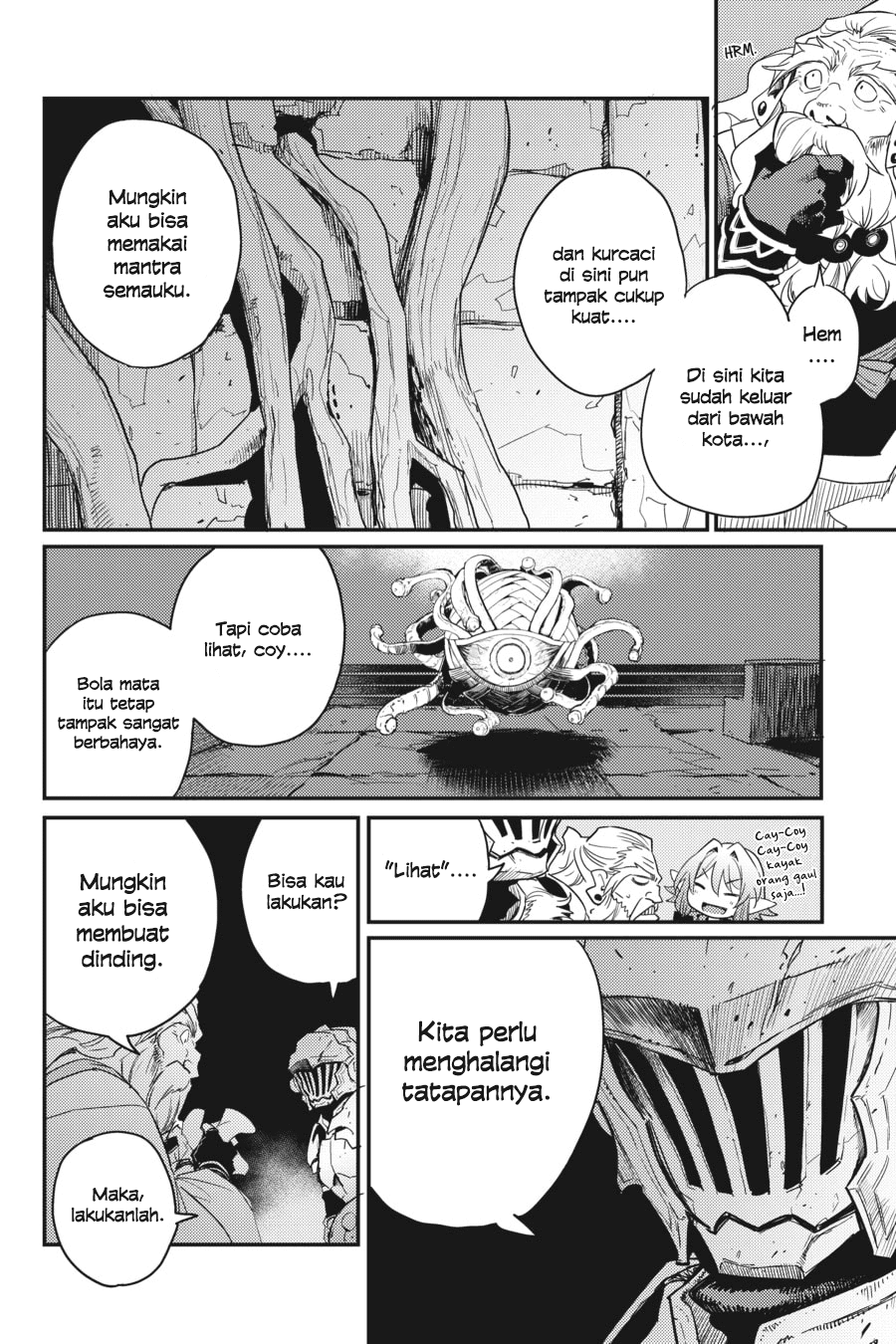 Halaman 31 dari Goblin Slayer Chapter 25