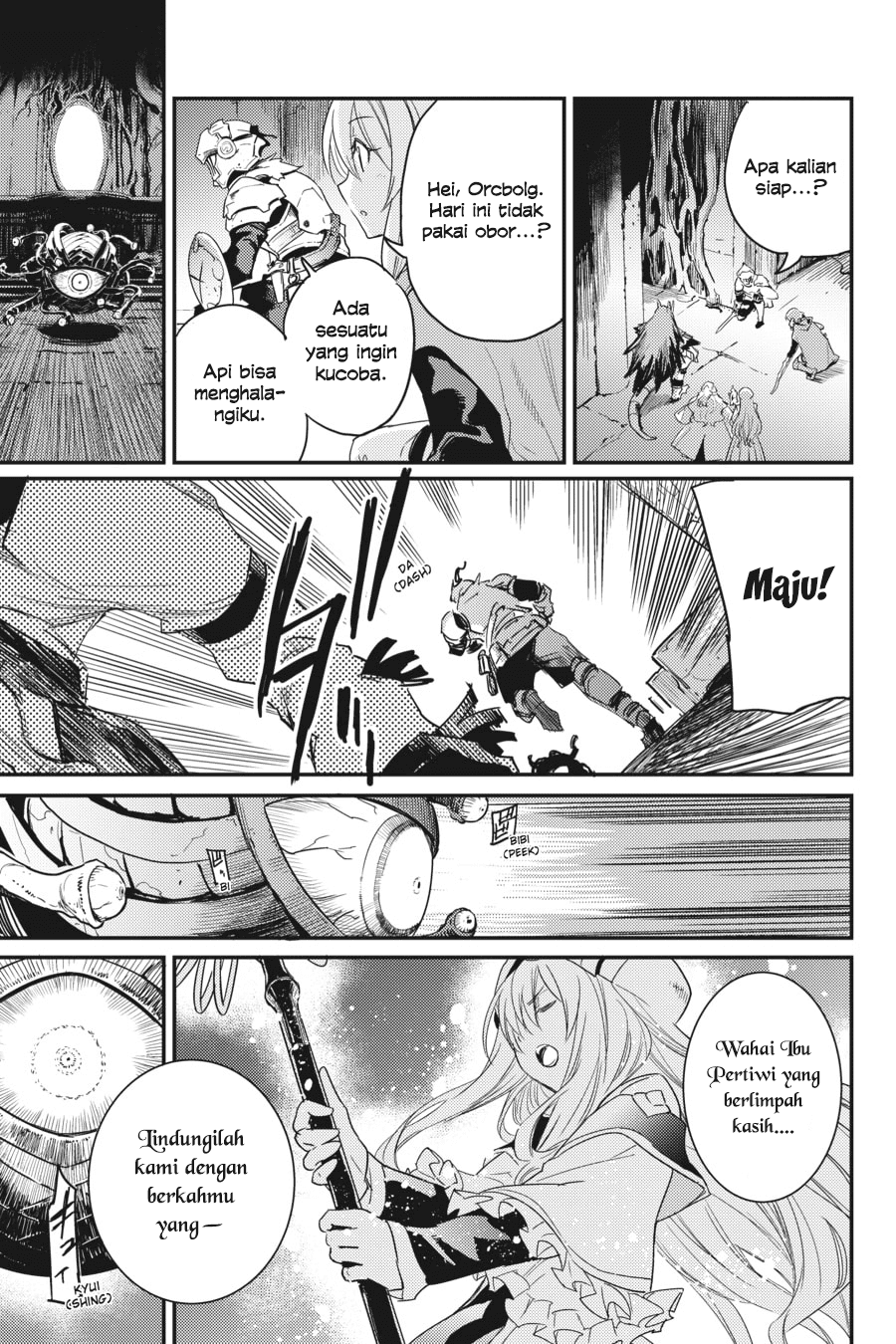 Halaman 32 dari Goblin Slayer Chapter 25