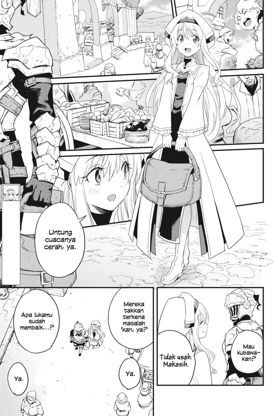Halaman 4 dari Goblin Slayer Chapter 25
