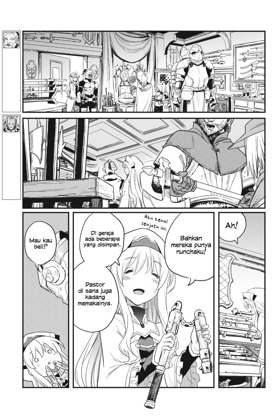 Halaman 8 dari Goblin Slayer Chapter 25
