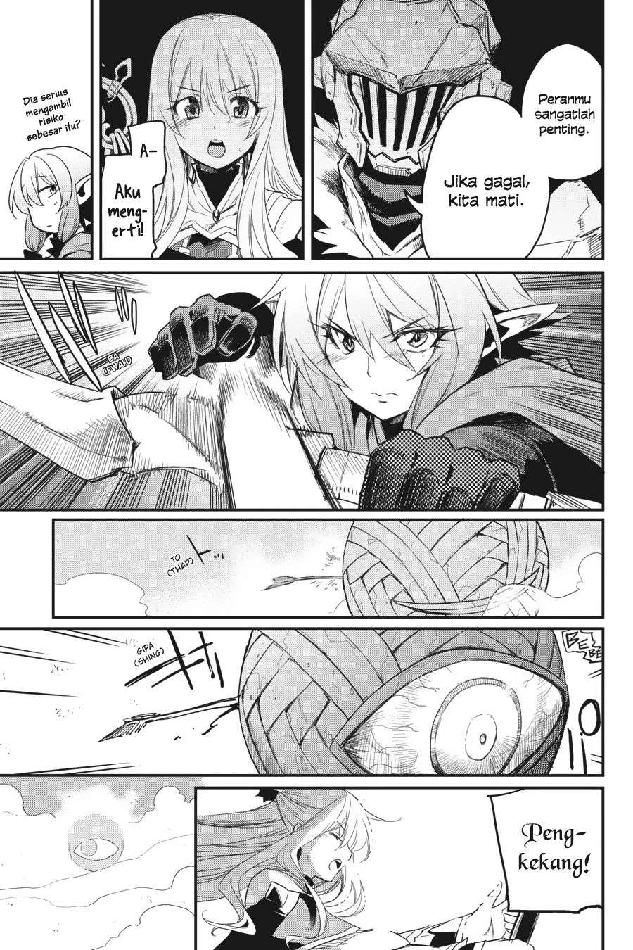 Halaman 15 dari Goblin Slayer Chapter 26