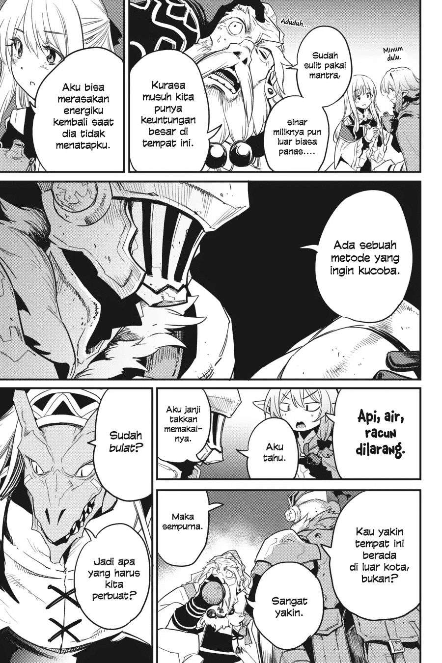 Halaman 8 dari Goblin Slayer Chapter 26