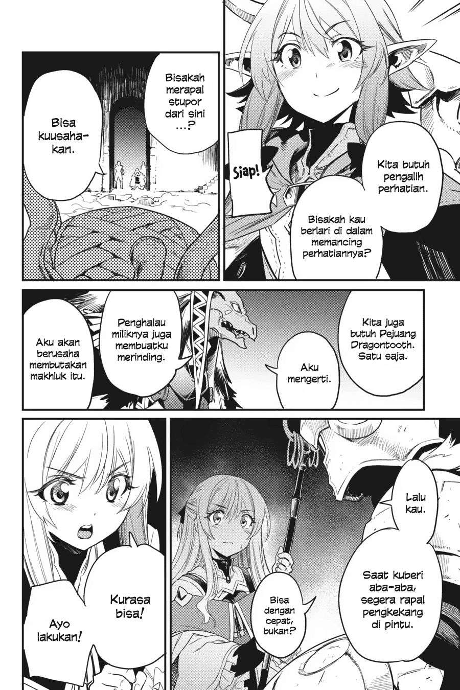 Halaman 9 dari Goblin Slayer Chapter 26