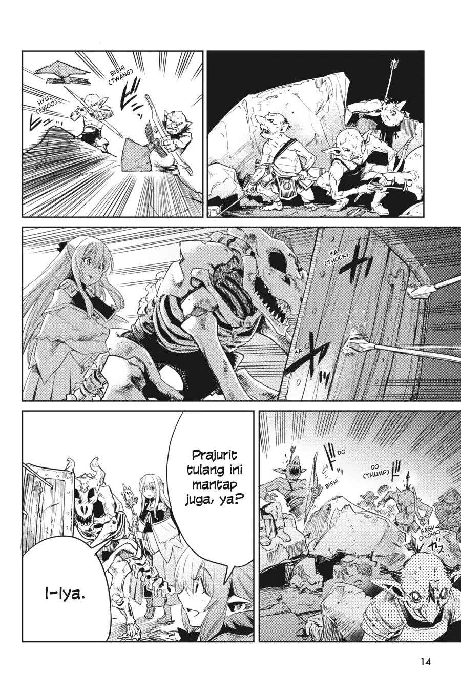 Halaman 14 dari Goblin Slayer Chapter 27