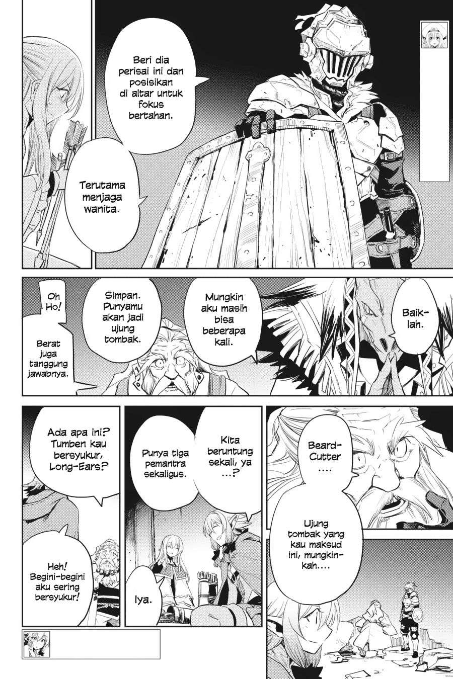 Halaman 6 dari Goblin Slayer Chapter 27