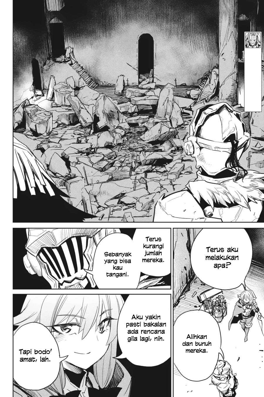 Halaman 8 dari Goblin Slayer Chapter 27