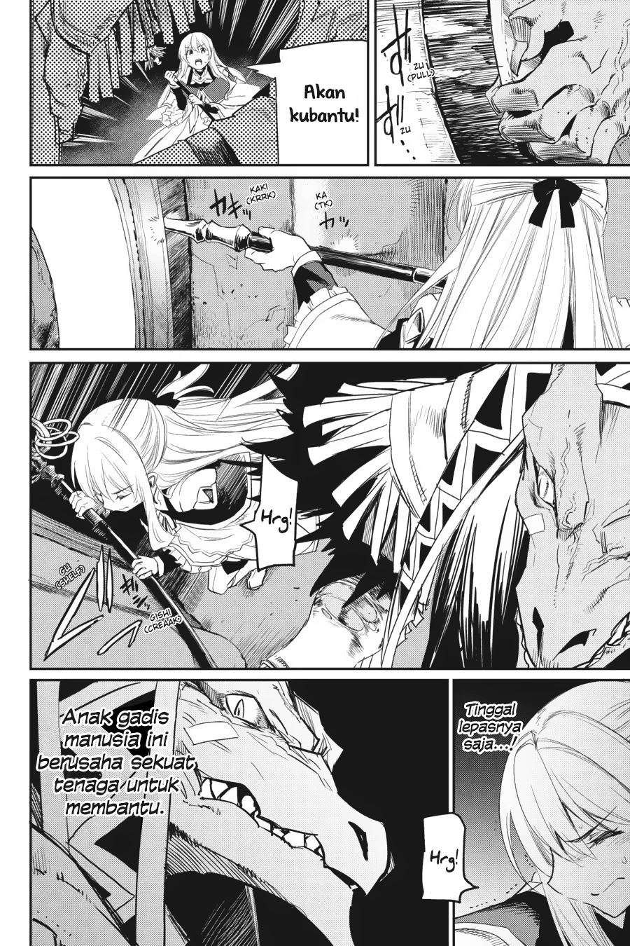 Halaman 12 dari Goblin Slayer Chapter 28