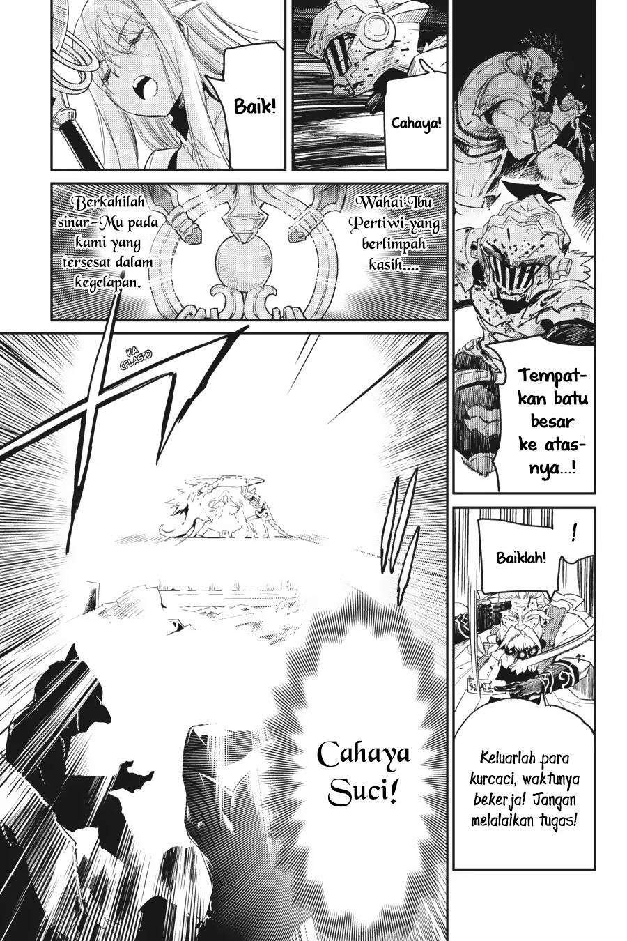 Halaman 19 dari Goblin Slayer Chapter 28