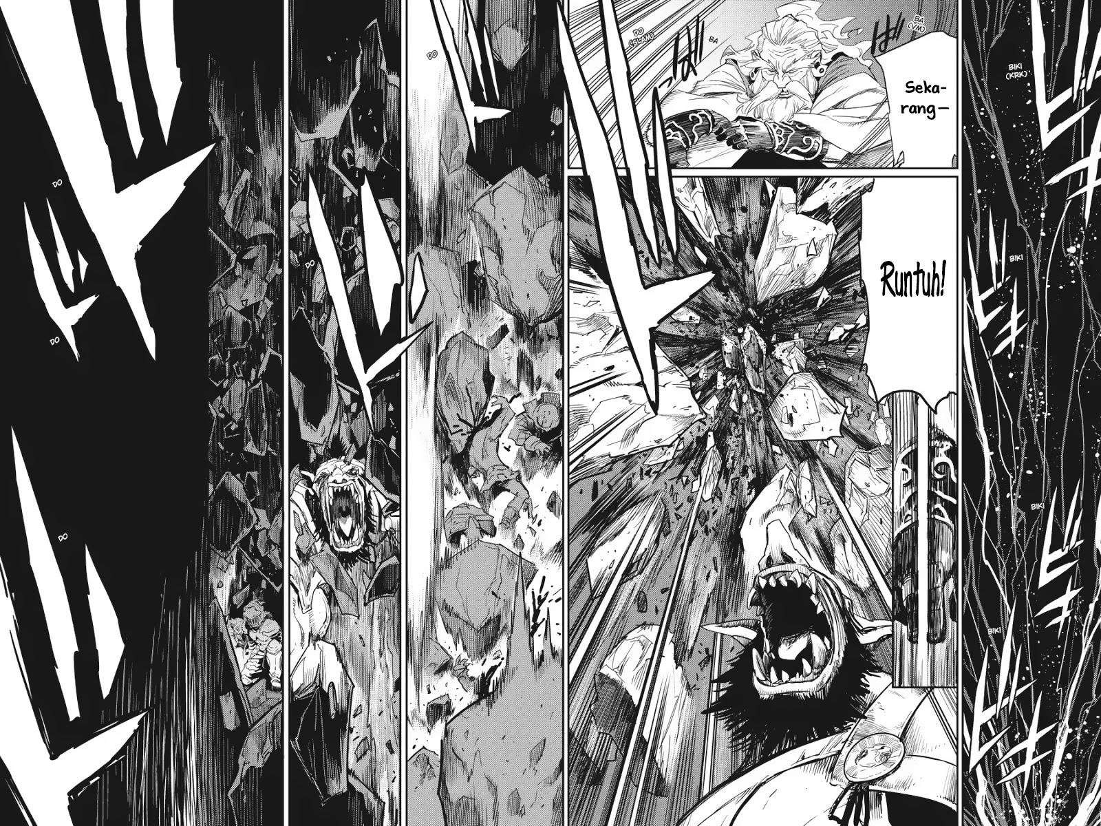Halaman 25 dari Goblin Slayer Chapter 28
