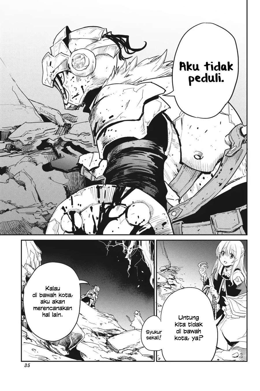 Halaman 31 dari Goblin Slayer Chapter 28