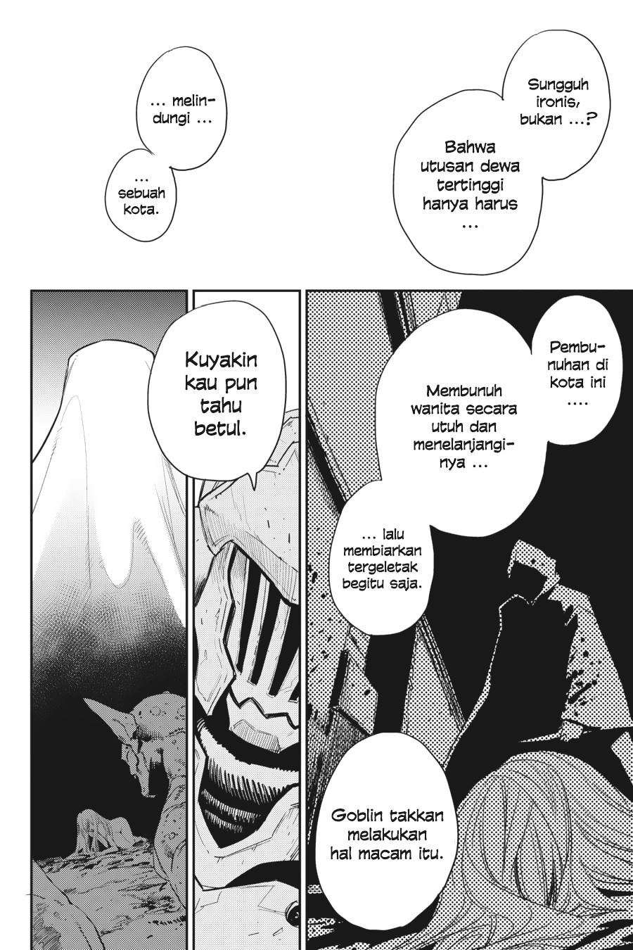 Halaman 10 dari Goblin Slayer Chapter 29