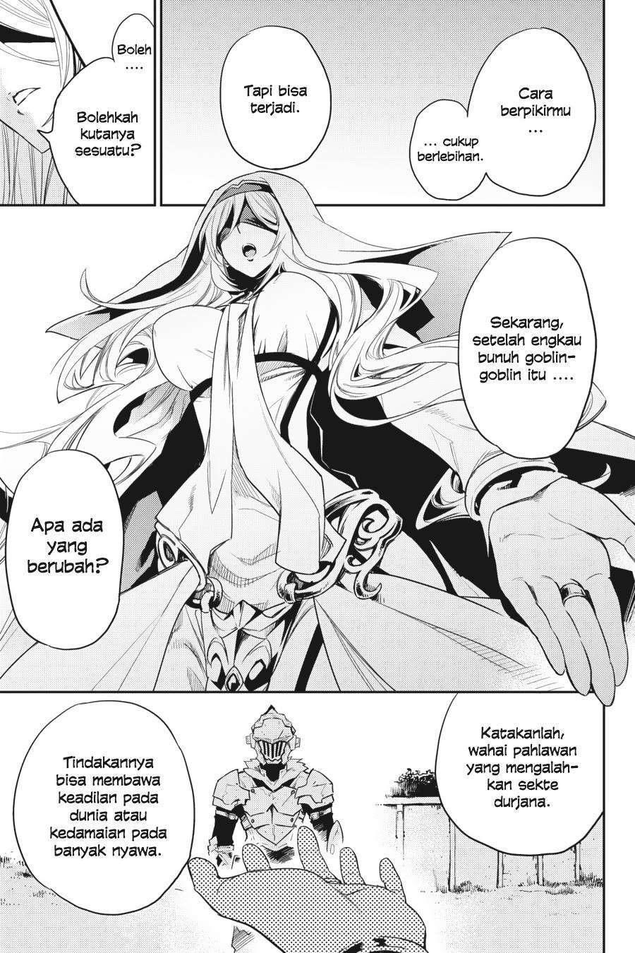 Halaman 18 dari Goblin Slayer Chapter 29