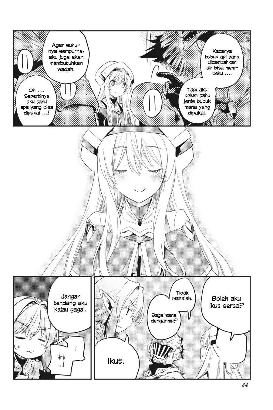 Halaman 31 dari Goblin Slayer Chapter 29