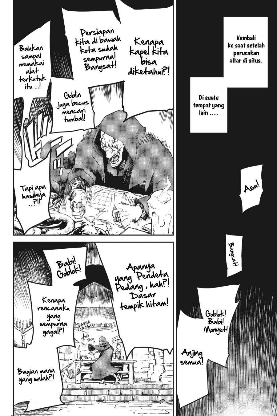 Halaman 33 dari Goblin Slayer Chapter 29