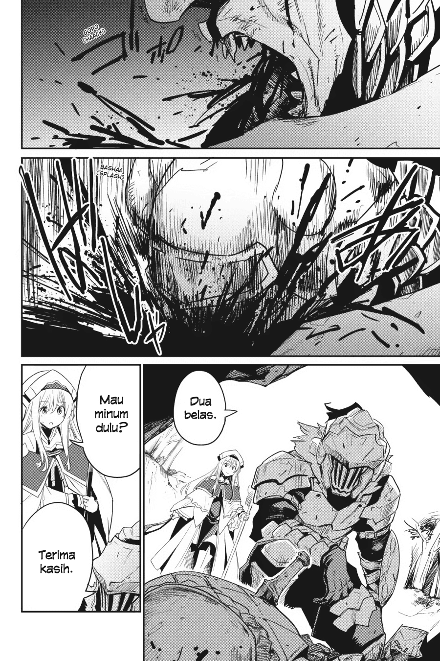 Halaman 16 dari Goblin Slayer Chapter 30
