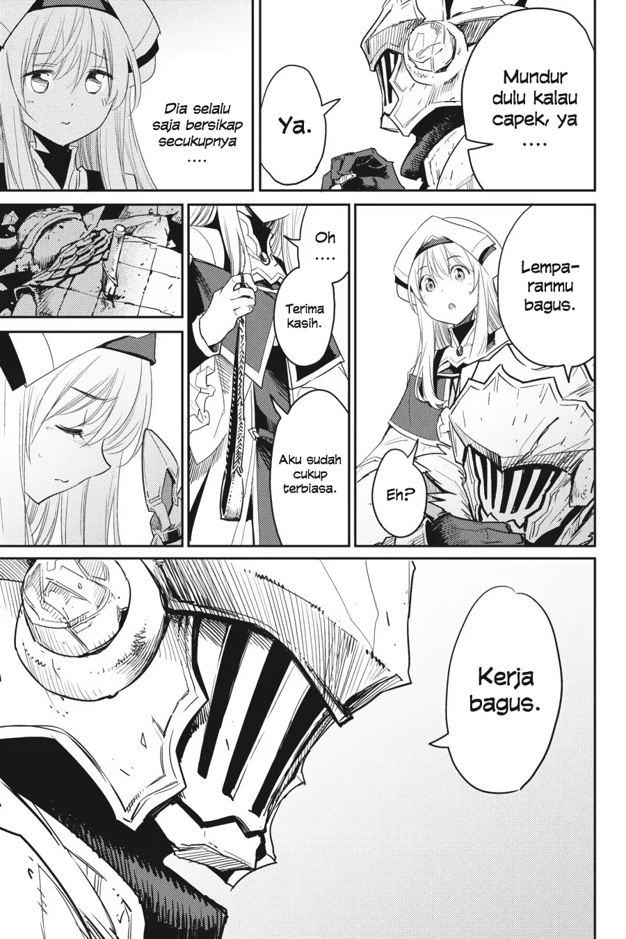 Halaman 17 dari Goblin Slayer Chapter 30