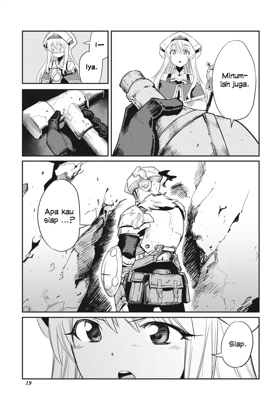 Halaman 19 dari Goblin Slayer Chapter 30