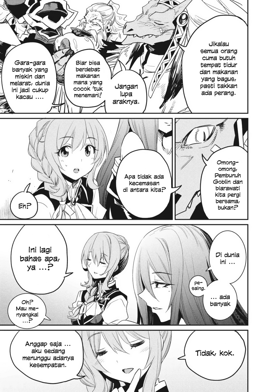 Halaman 23 dari Goblin Slayer Chapter 30