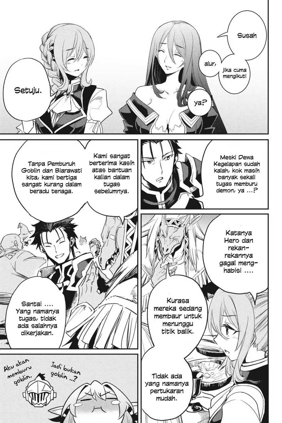 Halaman 25 dari Goblin Slayer Chapter 30