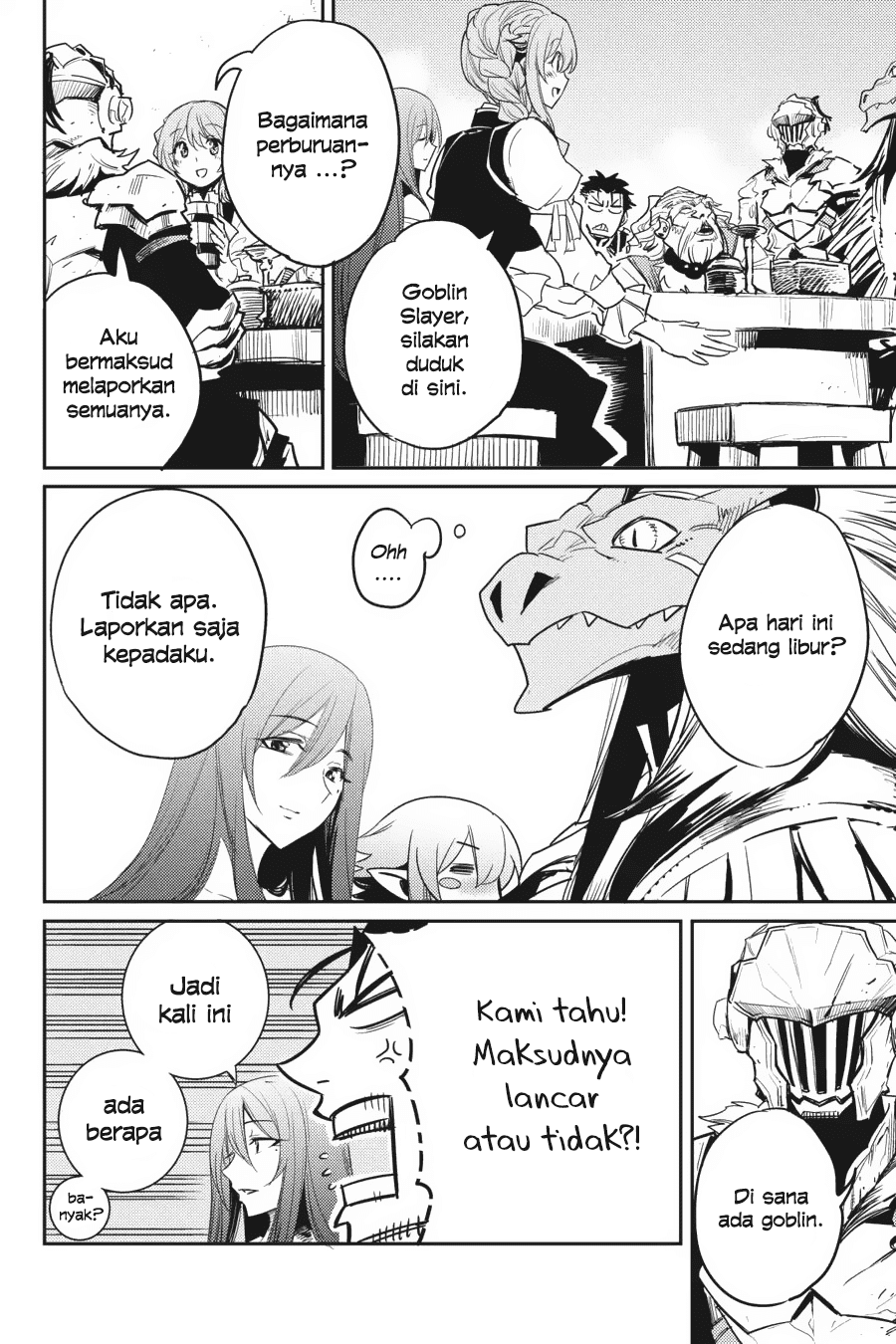 Halaman 30 dari Goblin Slayer Chapter 30