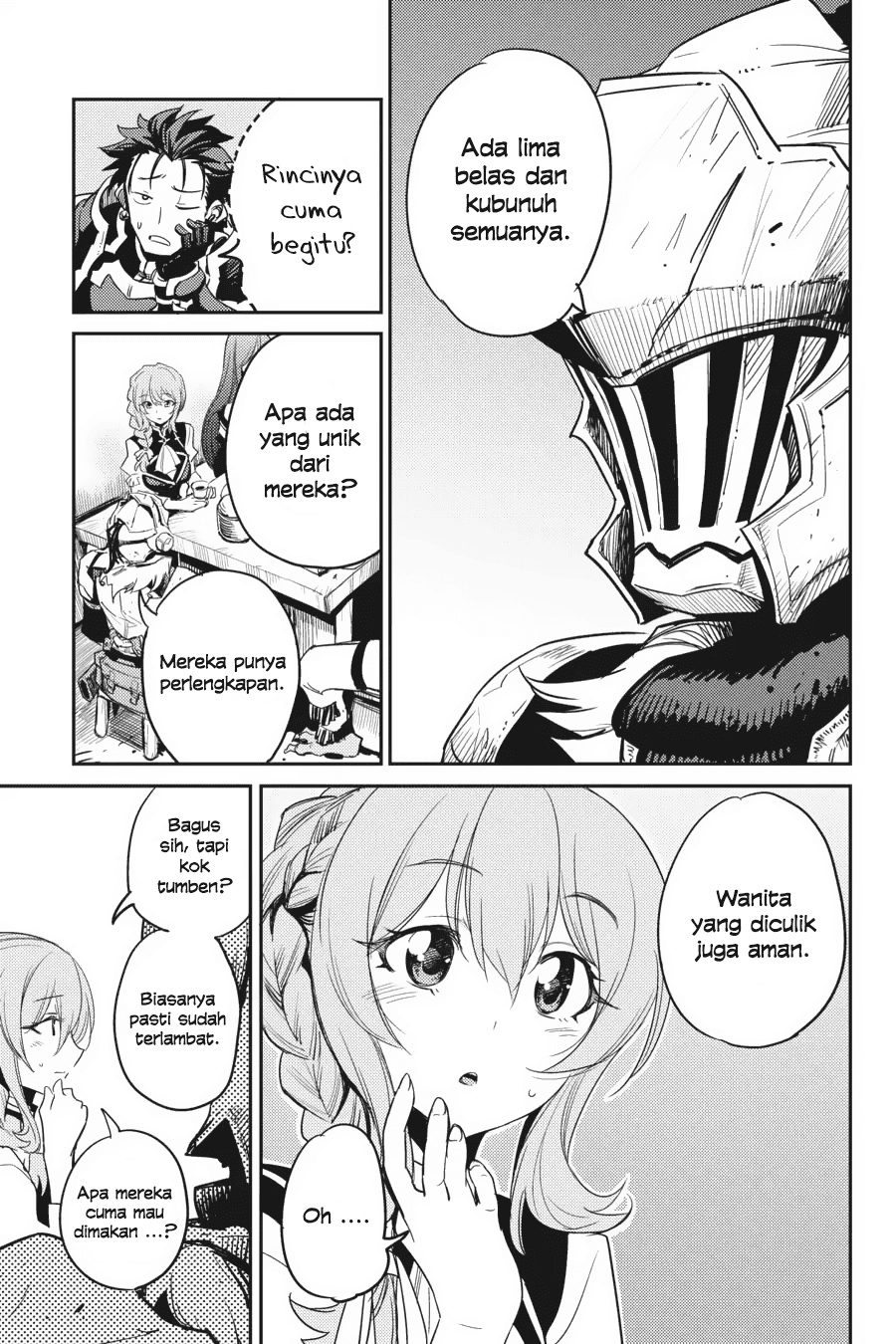 Halaman 31 dari Goblin Slayer Chapter 30