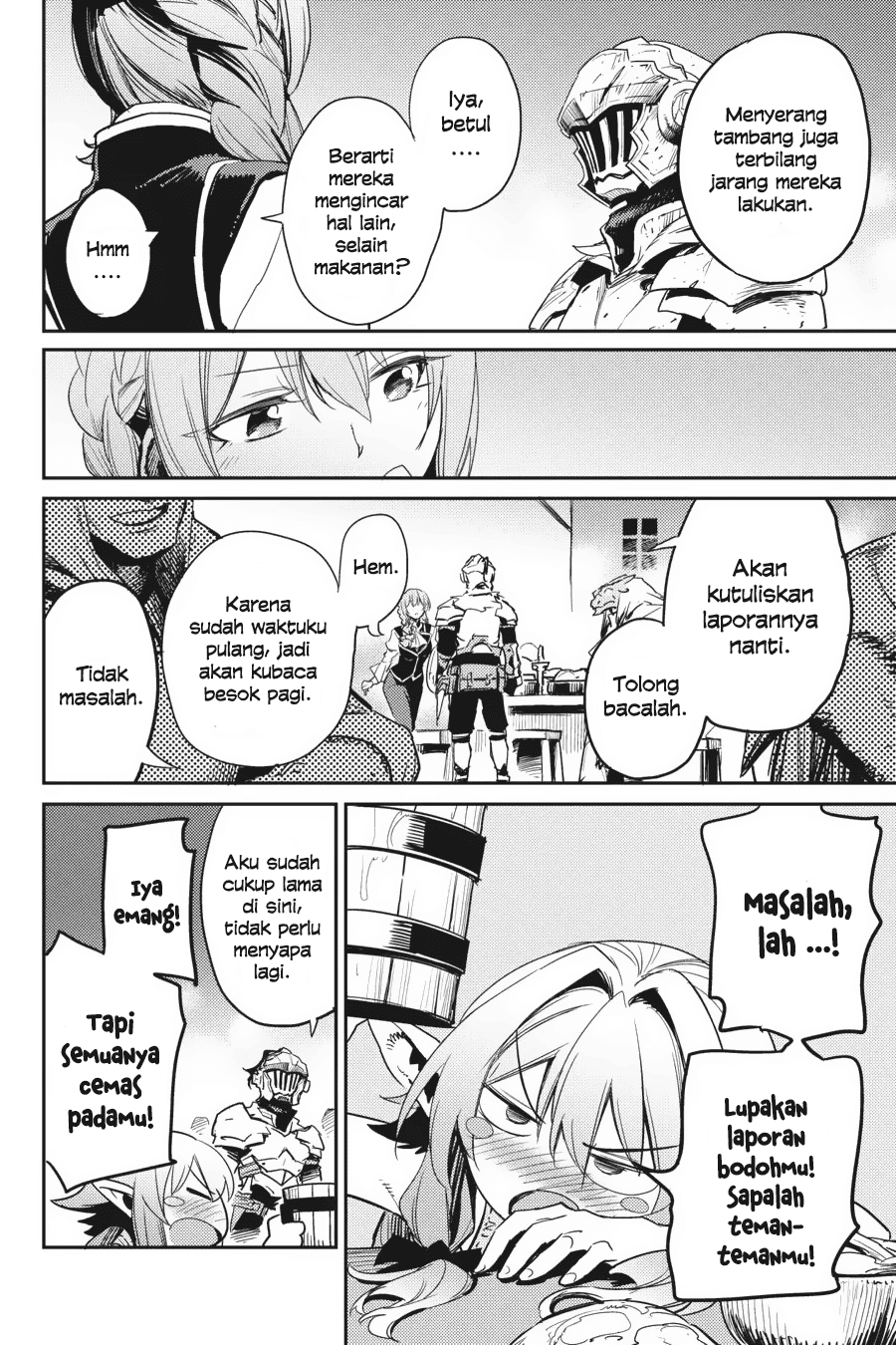 Halaman 32 dari Goblin Slayer Chapter 30