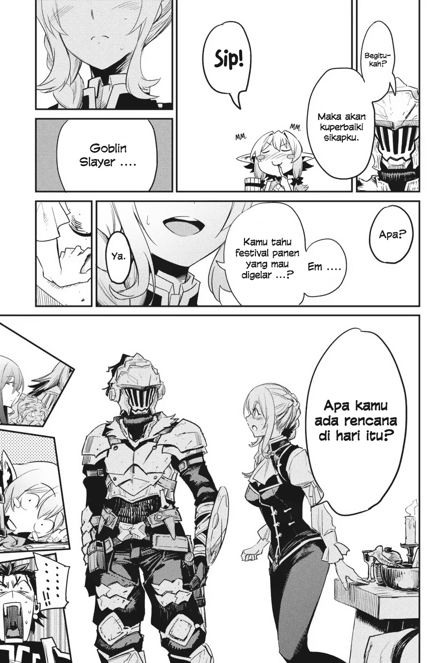 Halaman 33 dari Goblin Slayer Chapter 30