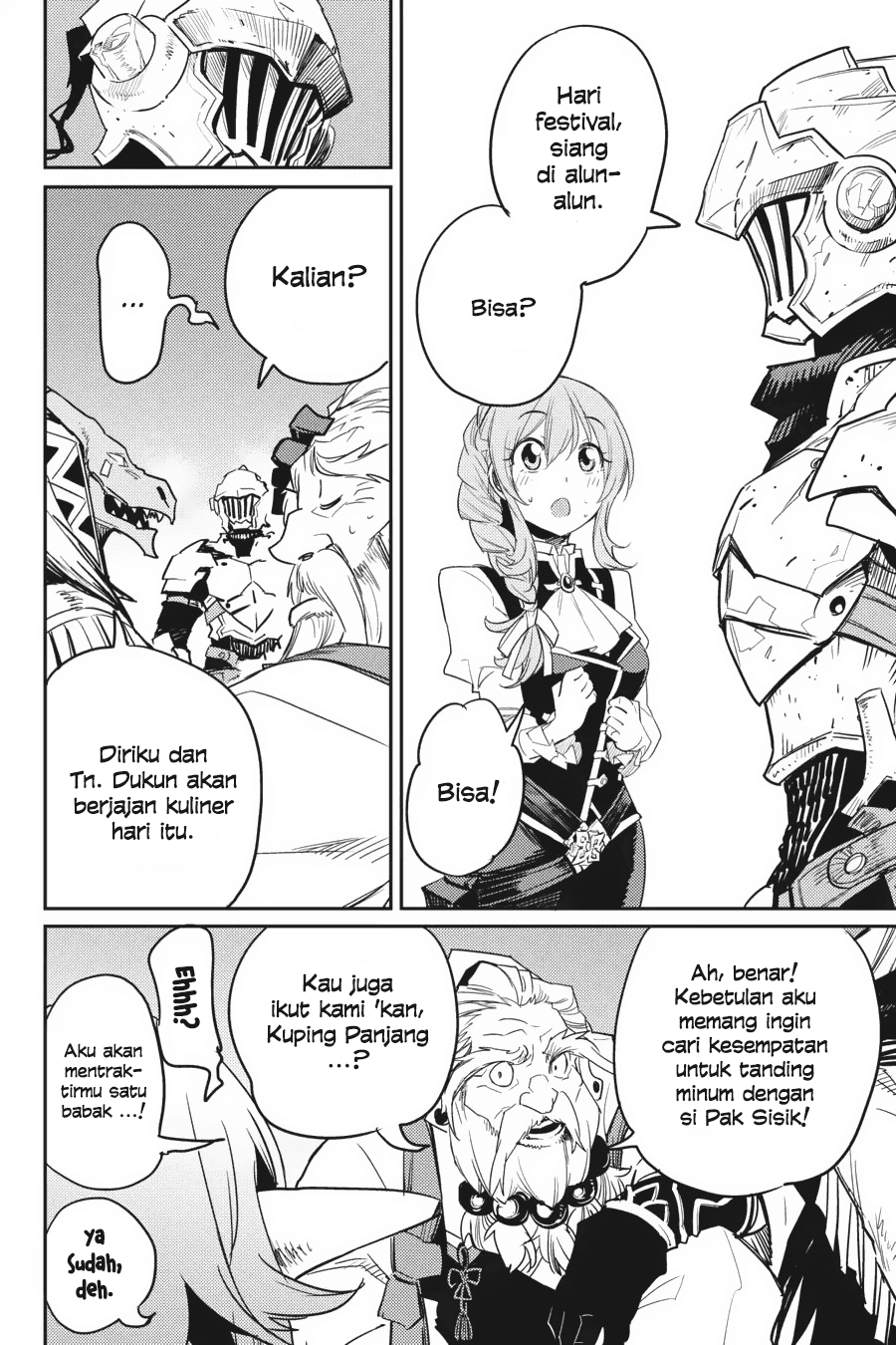Halaman 37 dari Goblin Slayer Chapter 30