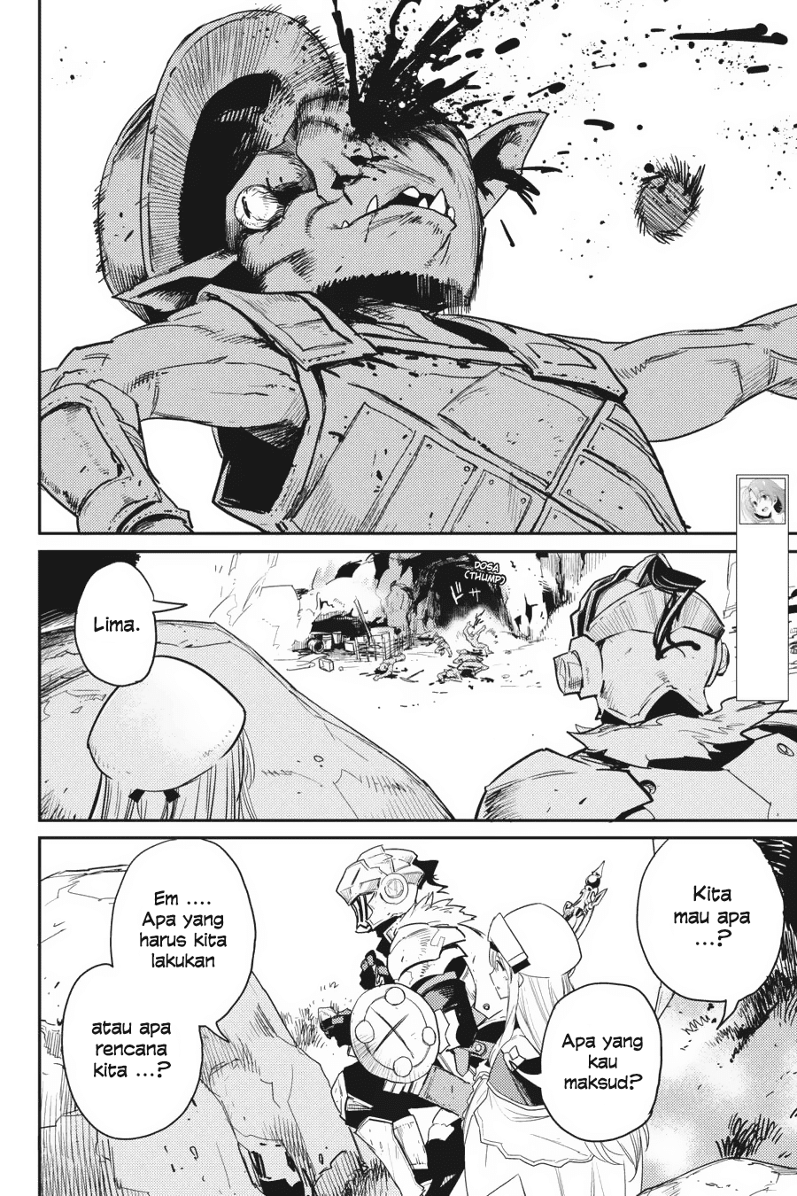 Halaman 4 dari Goblin Slayer Chapter 30