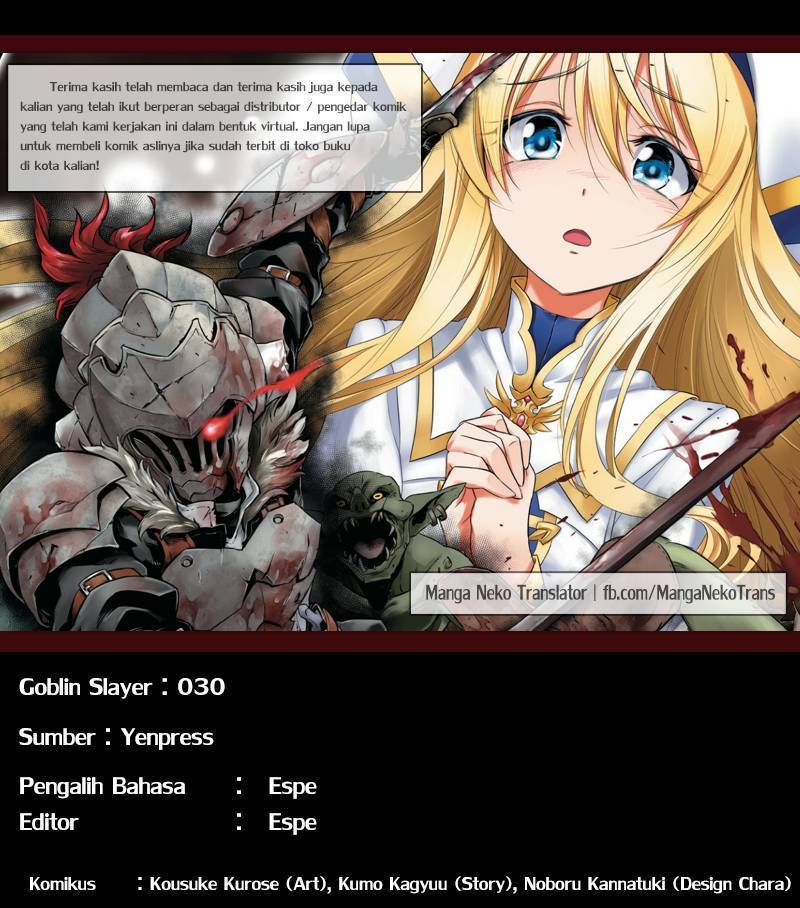 Halaman 40 dari Goblin Slayer Chapter 30