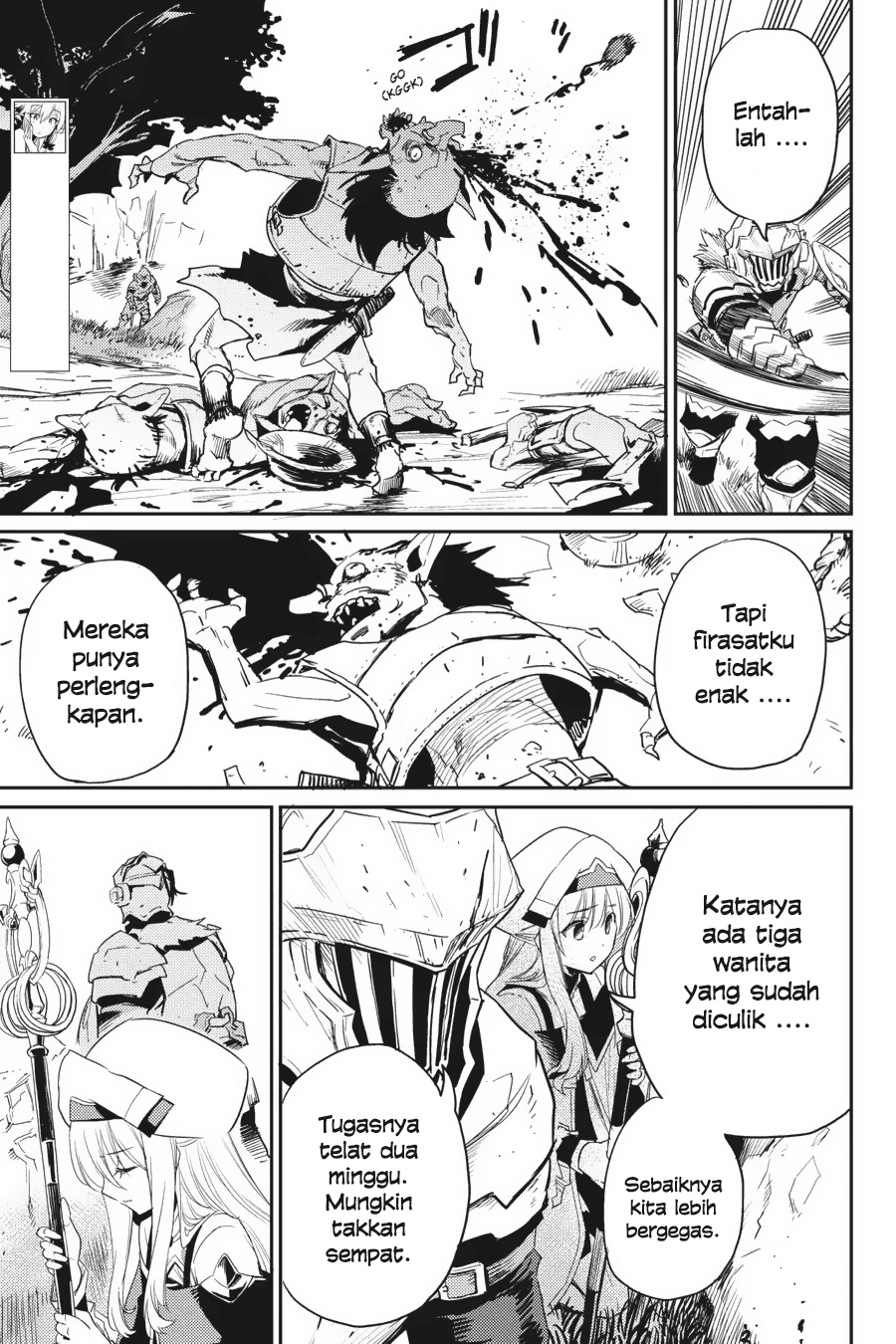 Halaman 5 dari Goblin Slayer Chapter 30