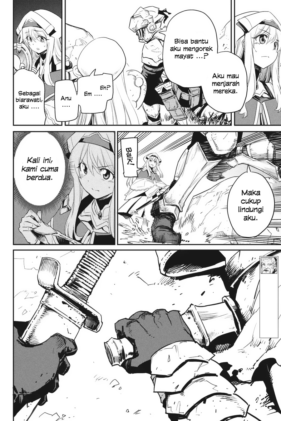 Halaman 6 dari Goblin Slayer Chapter 30