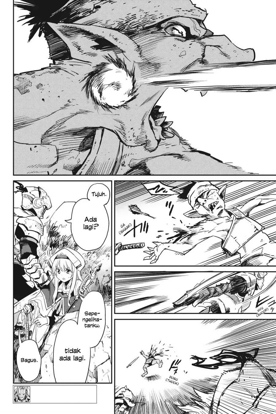 Halaman 8 dari Goblin Slayer Chapter 30