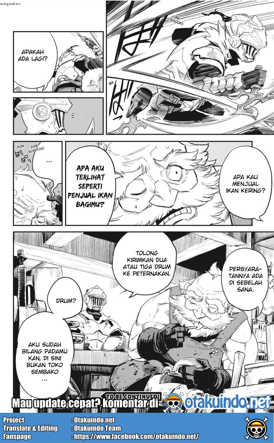 Halaman 28 dari Goblin Slayer Chapter 31