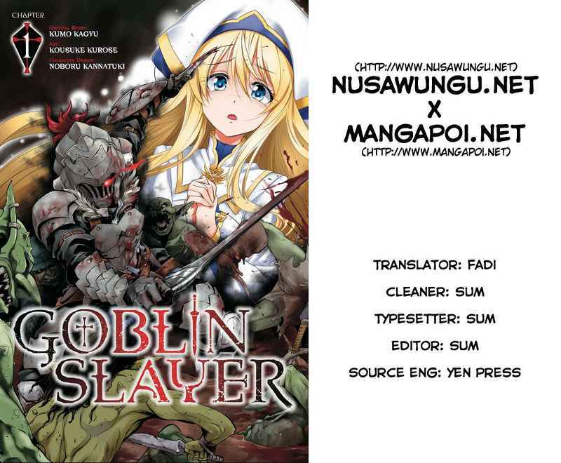 Halaman 1 dari Goblin Slayer Chapter 4