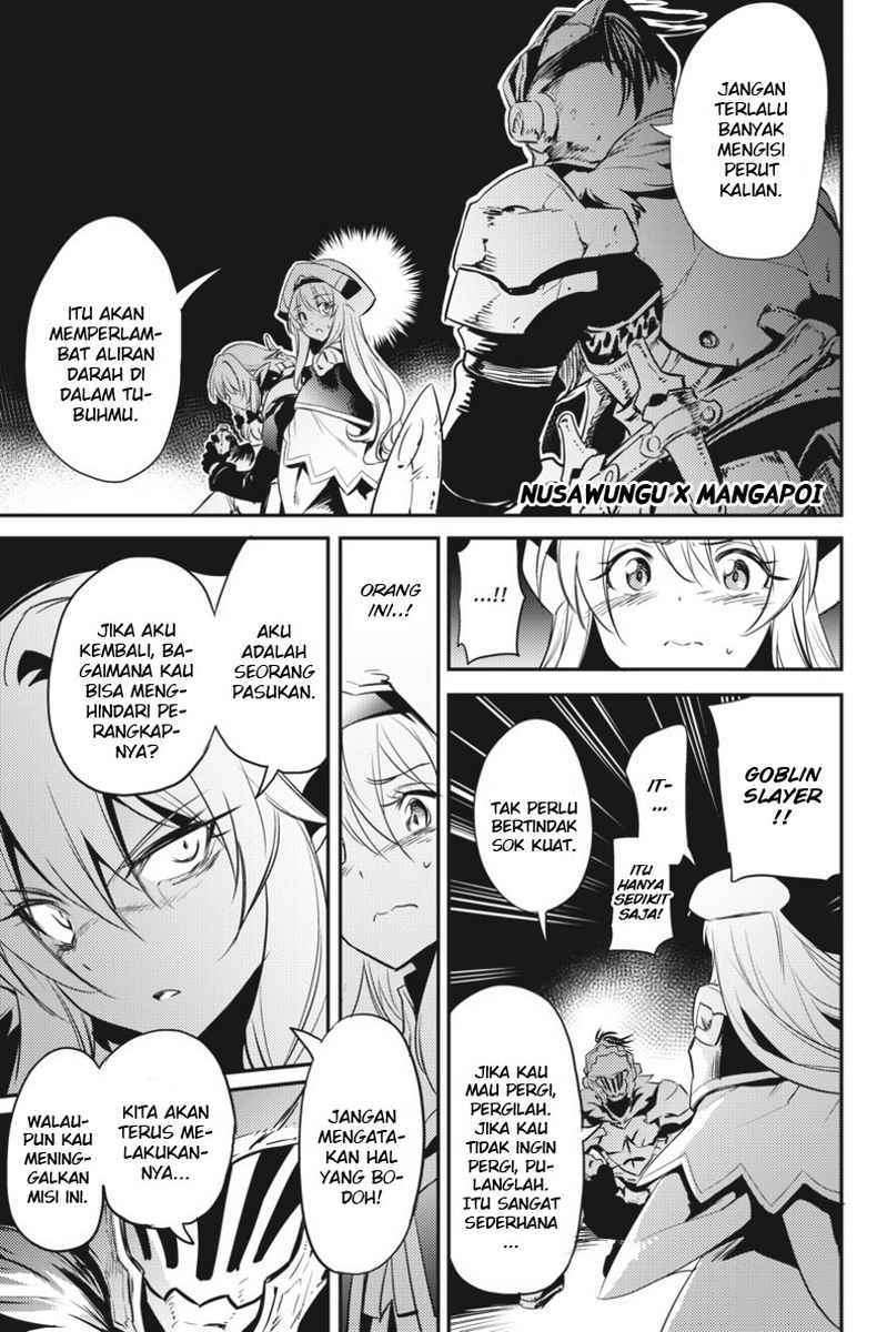 Halaman 9 dari Goblin Slayer Chapter 7
